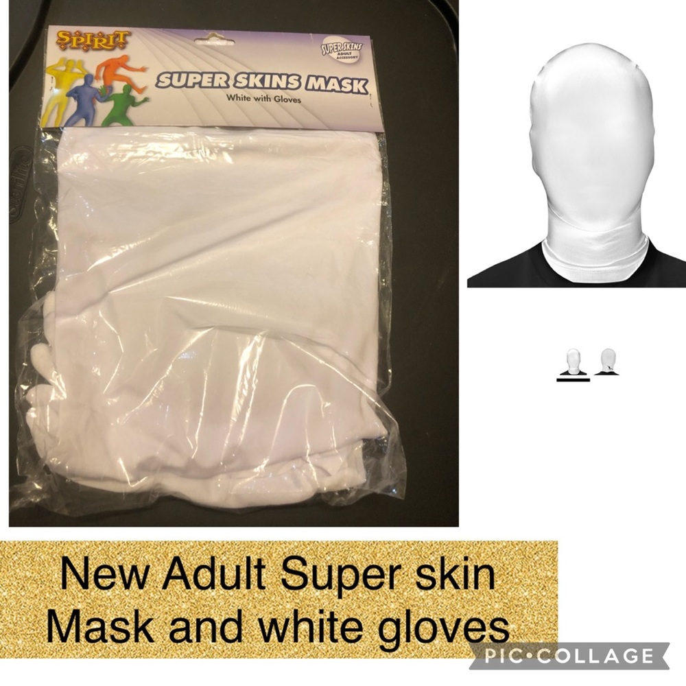New super skin mask and gloves